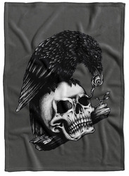 Deka Crow and skull