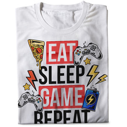 Tričko Eat, sleep, game