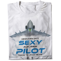 Tričko Sexy pilot – pánské