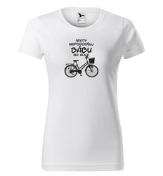 Tričko Bába na kole - dámské