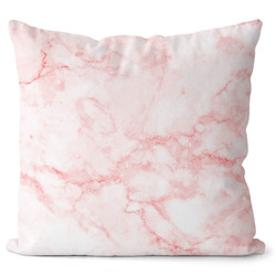Polštář Pink marble
