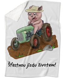 Deka Prasátko a traktor