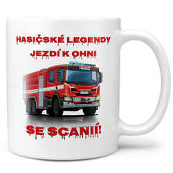 Hrnek Hasičské legendy – Scania