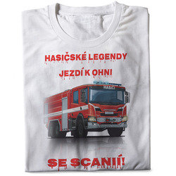 Tričko Hasičské legendy – Scania (pánské)