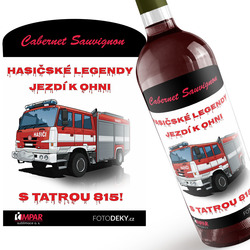 Víno Hasičské legendy – Tatra 815