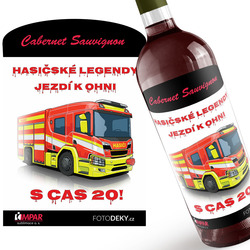 Víno Hasičské legendy – CAS 20