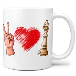 Hrnek Love Chess