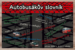 Prostírání Autobusákův slovník