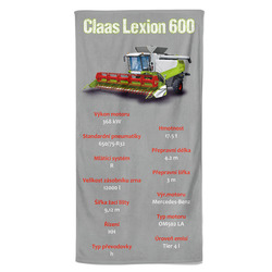 Osuška Kombajn Lexion 600 Claas