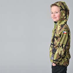 Dětská softshellová bunda – Voják