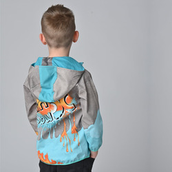 Dětská softshellová bunda – Graffitti