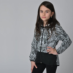 Dětská softshellová bunda – Zebra