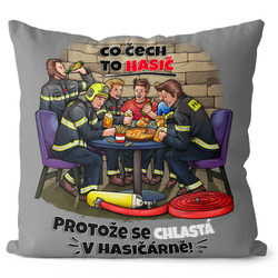 Polštář Co Čech, to hasič