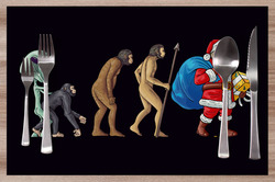 Prostírání Evoluce – Santa