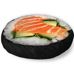 Kulatý polštář Sushi