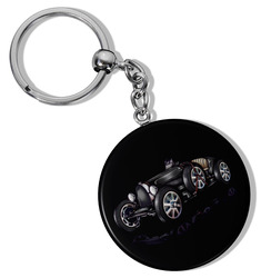 Kulatá klíčenka Bugatti type 3