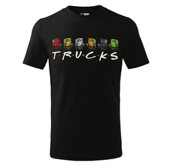Tričko Trucks - dětské