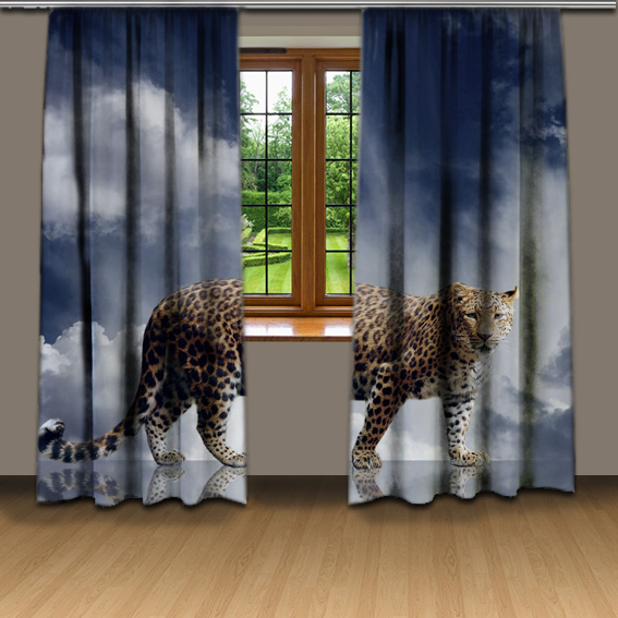 IMPAR Závěsy Gepard (Rozměr : 140x250, Materiál: Interlock)