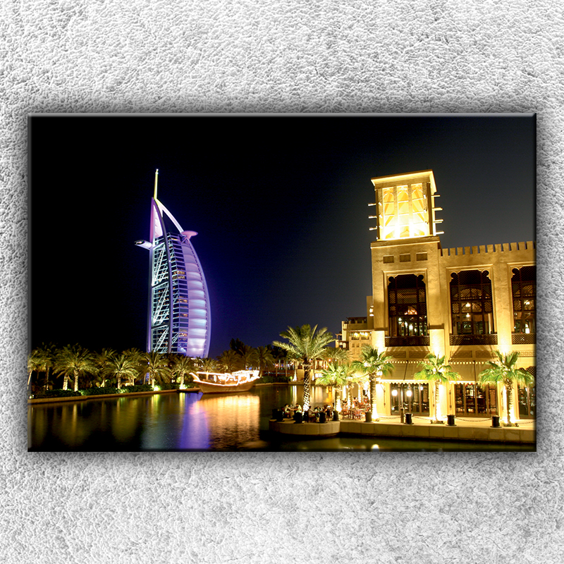 IMPAR Foto na plátno Mrakodrap v Dubaji 120x80 cm