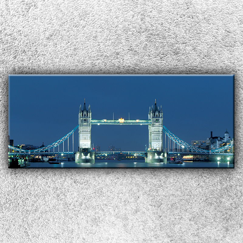 IMPAR Foto Na plátno Noční Tower Bridge 1 120x50 cm