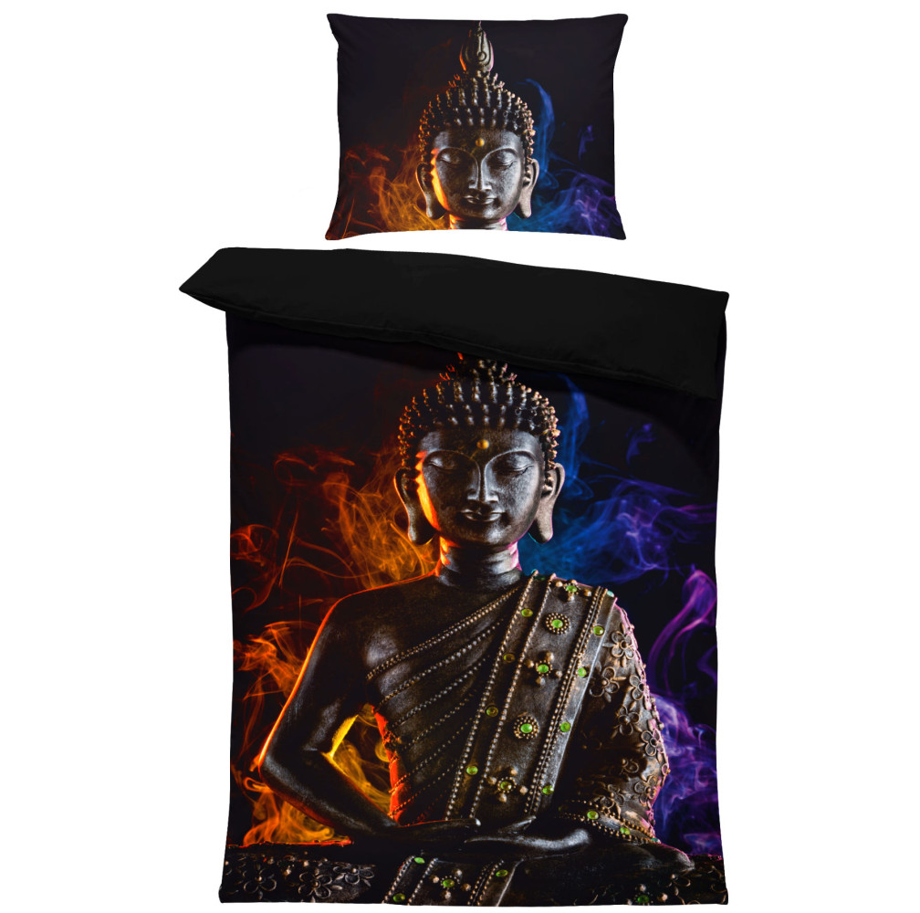 Levně Povlečení Buddha (Rozměr : 1x140/220 + 1x90/70)