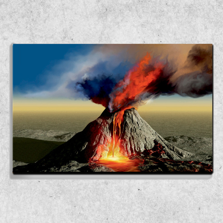 Foto na plátně Sopka 90x60 cm