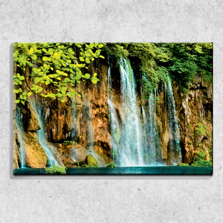 Foto na plátně Vodopád 90x60 cm