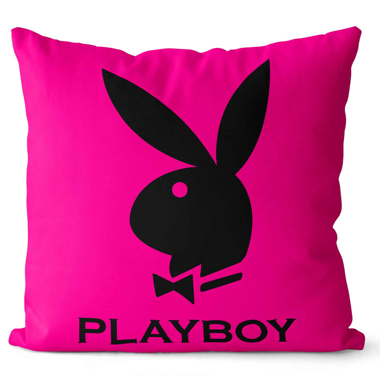 Polštářek Playboy Pink (Velikost: 55 x 55 cm)