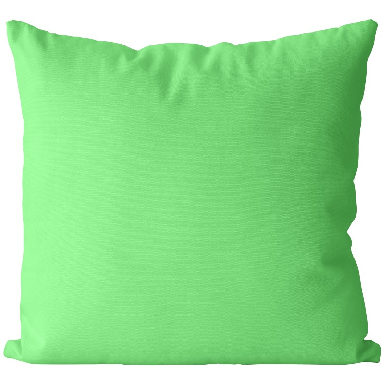 Polštář Zelený mátový (Velikost: 55 x 55 cm)