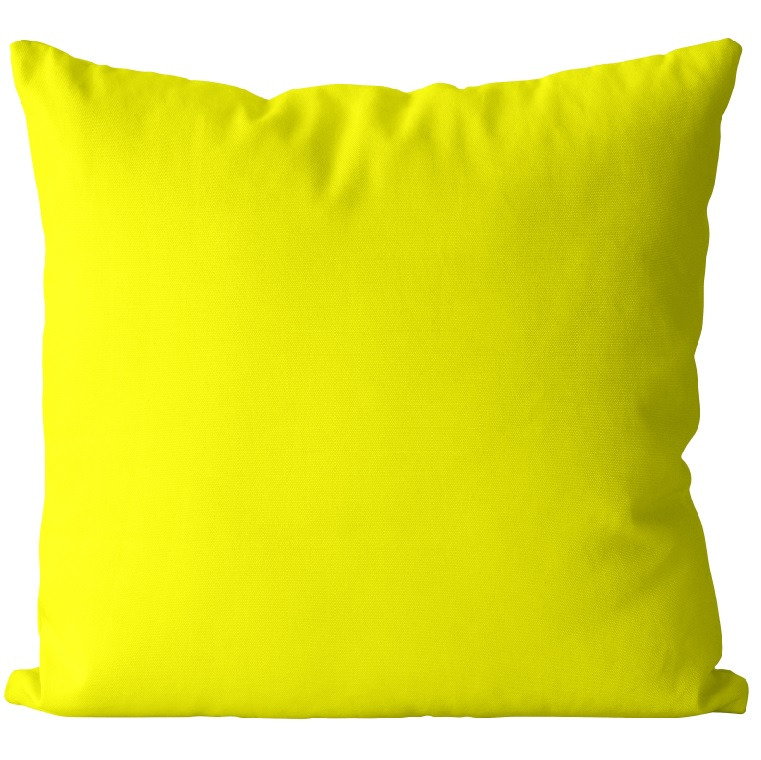 Polštář Žlutý světlý (Velikost: 40 x 40 cm)