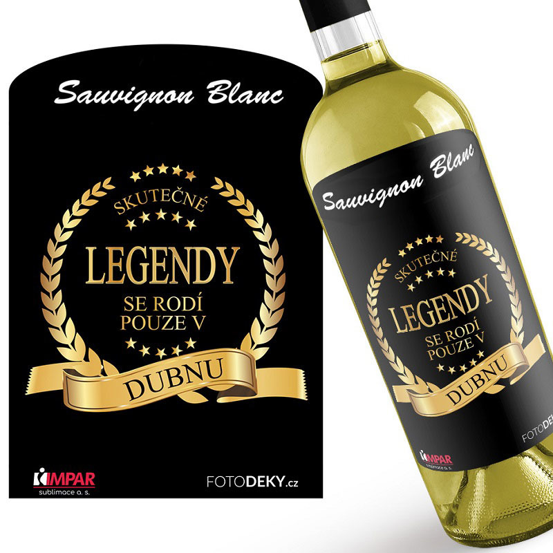 Víno Skutečné legendy (Druh Vína: Bílé víno, Měsíc: 04 – Duben)