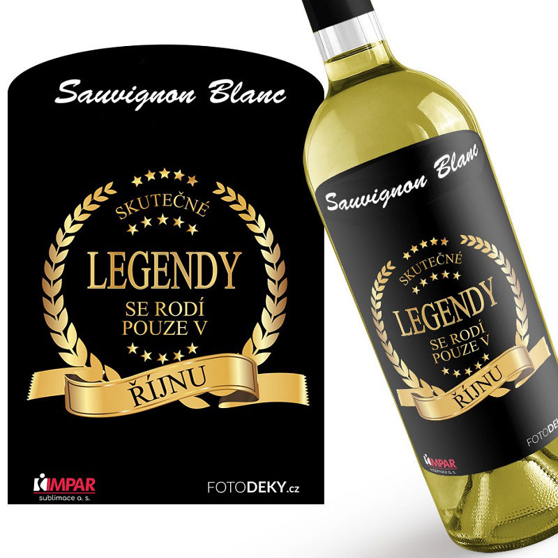 Víno Skutečné legendy (Druh Vína: Bílé víno, Měsíc: 10 – Říjen)