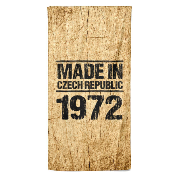 Osuška Made In (rok: 1972)