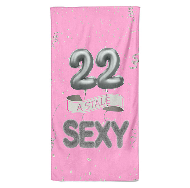 Osuška Stále sexy – růžová (věk: 22)
