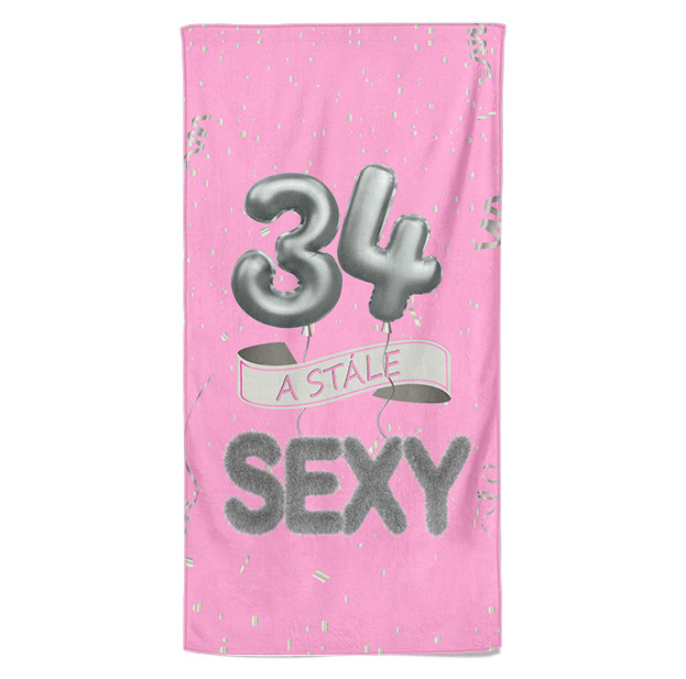 Osuška Stále sexy – růžová (věk: 34)