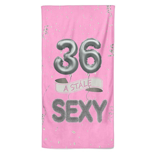 Osuška Stále sexy – růžová (věk: 36)