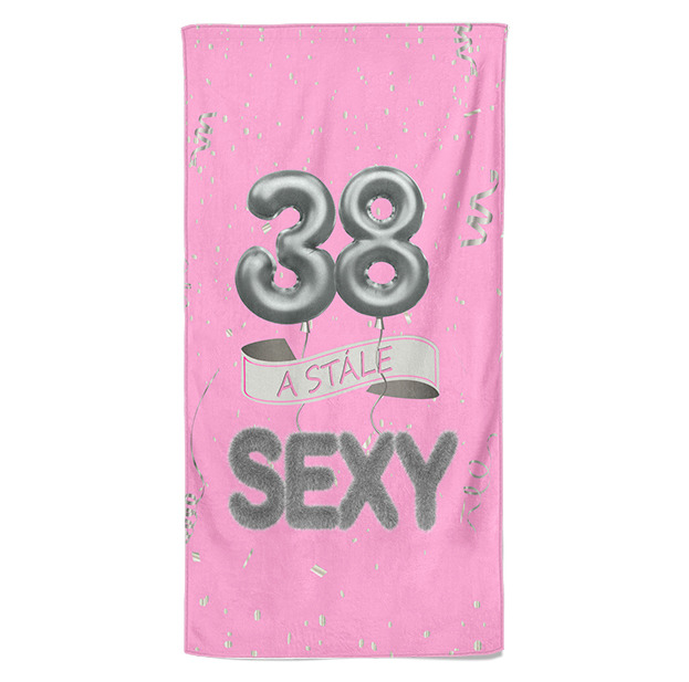 Osuška Stále sexy – růžová (věk: 38)