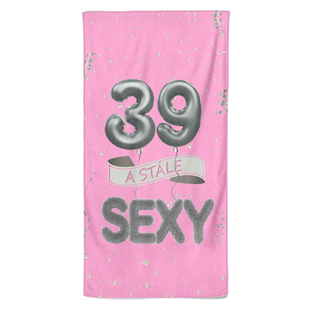 Osuška Stále sexy – růžová (věk: 39)