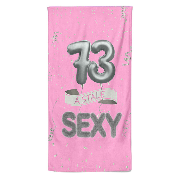 Osuška Stále sexy – růžová (věk: 73)