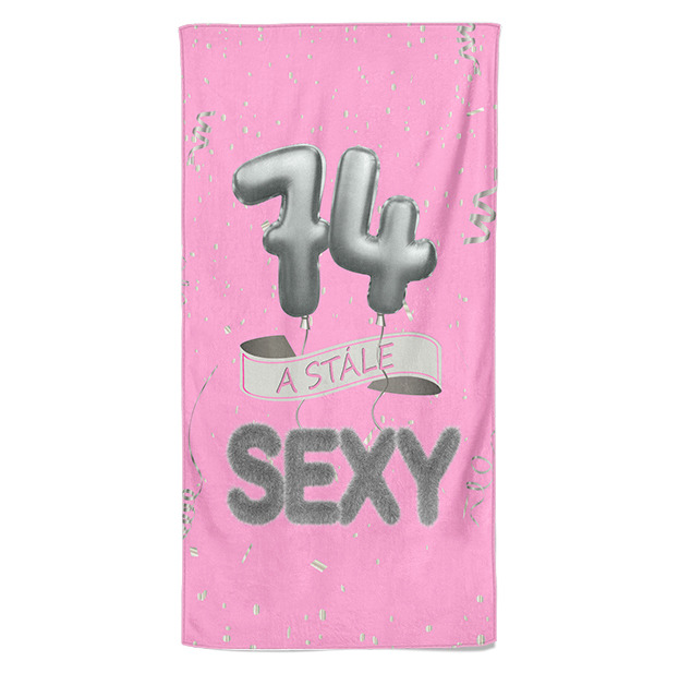 Osuška Stále sexy – růžová (věk: 74)