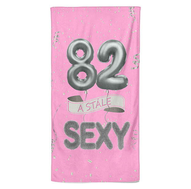 Osuška Stále sexy – růžová (věk: 82)