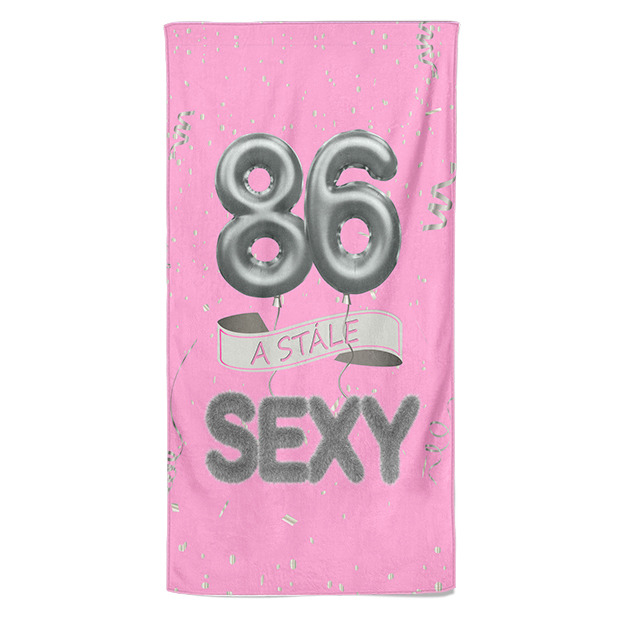 Osuška Stále sexy – růžová (věk: 86)