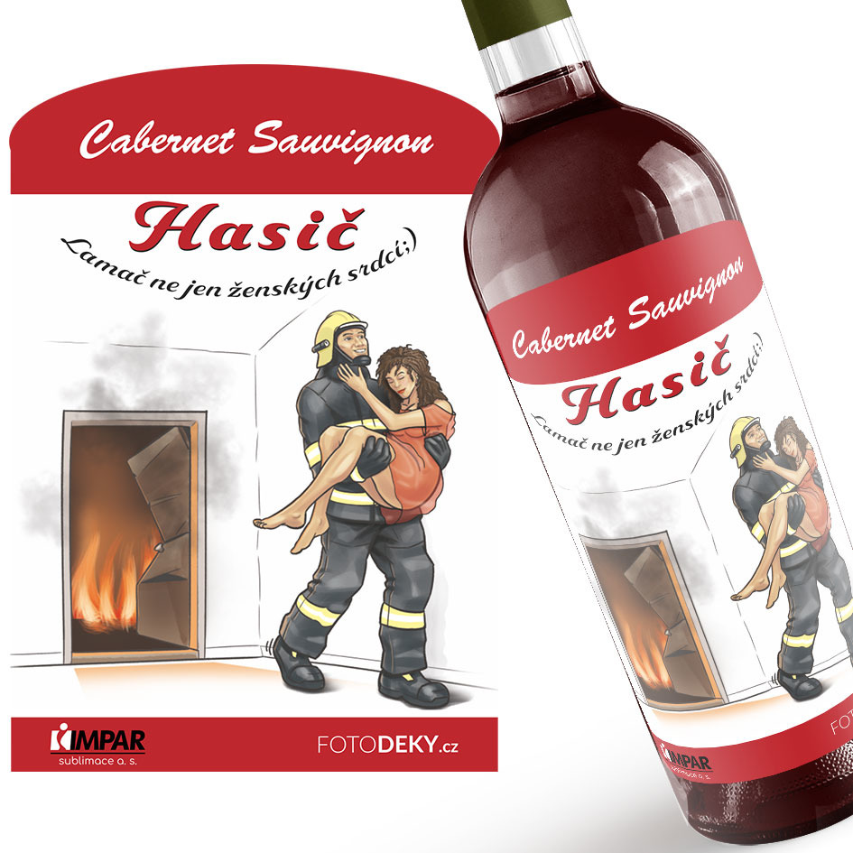 Víno Hasič – lamač (Druh Vína: Červené víno)