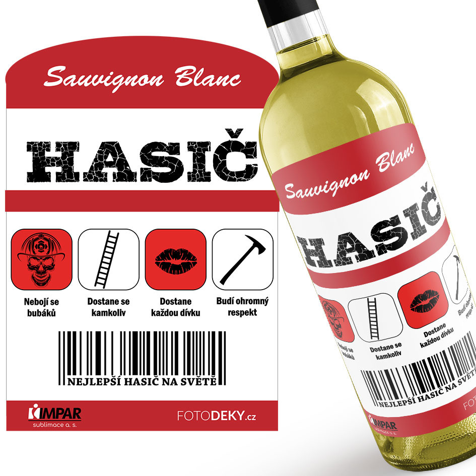Víno Hasič 100% (Druh Vína: Bílé víno)