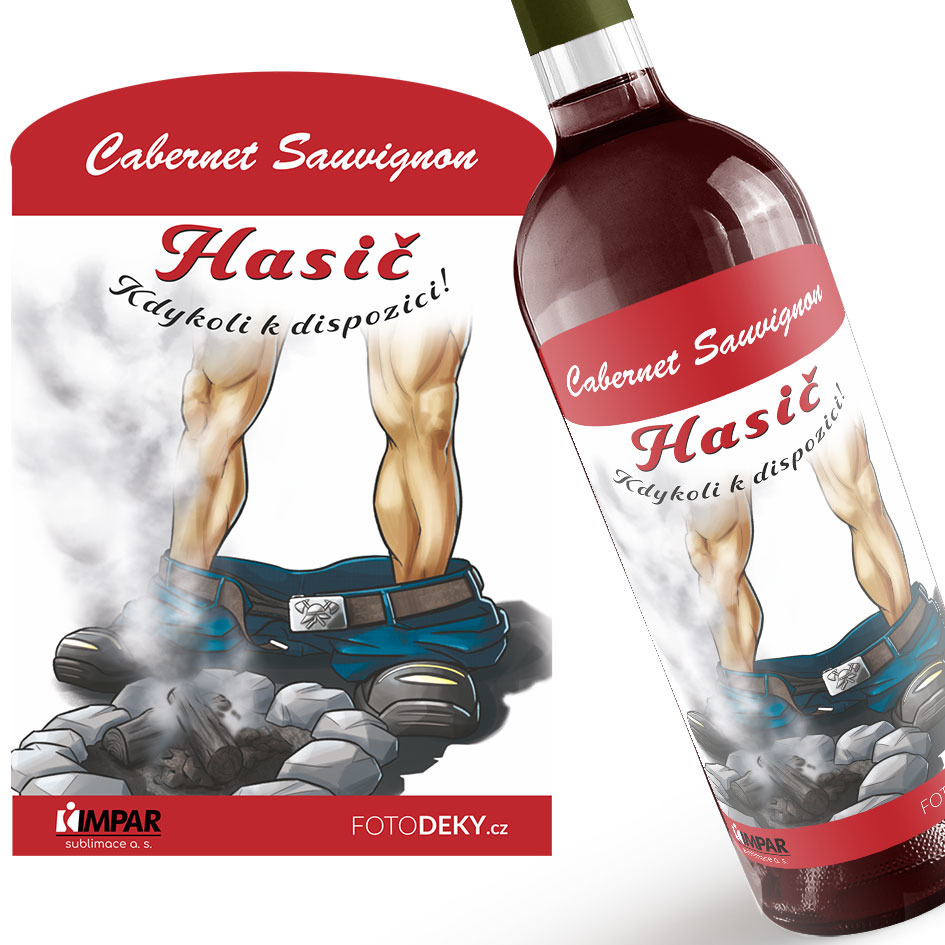 Víno Hasič k dispozici (Druh Vína: Červené víno)
