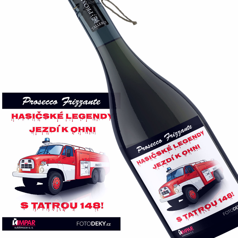 Víno Hasičské legendy – Tatra 148 (Druh Vína: Prosecco)