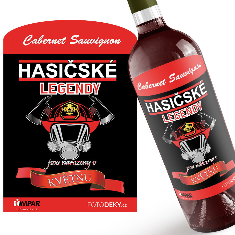 Víno Hasičské legendy (Druh Vína: Červené víno, Měsíc: 05 – Květen)