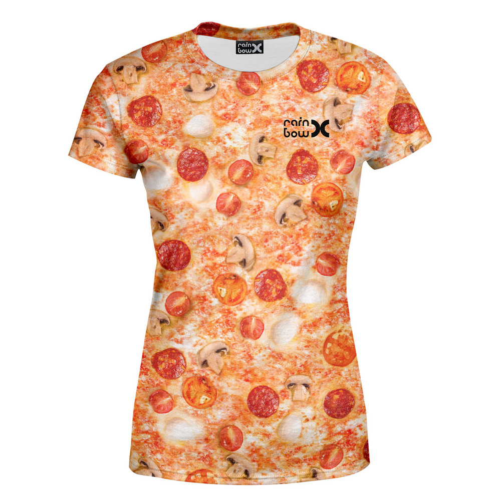 Tričko Pizza – dámské (Velikost: S)