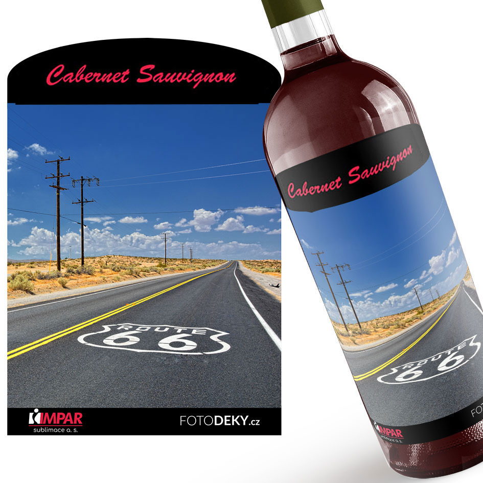 Víno Route 66 (Druh Vína: Červené víno)