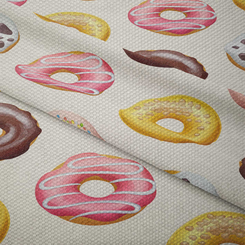 Levně Nepromokavá tkanina – Donuts